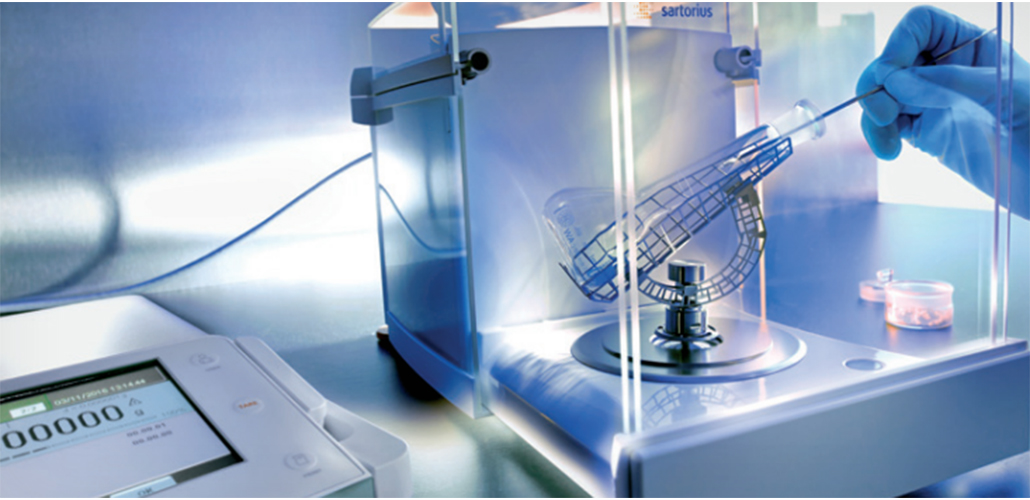 Cubis®High-Capacity Micro Balances: Weigh Minimum Amounts of Sample Directly into Heavy Flasks